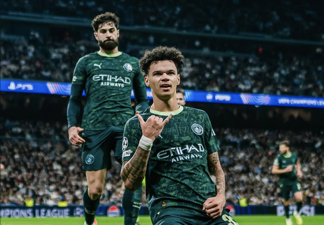 Manchester City vs Real Madrid.